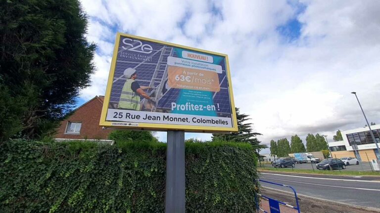 affichage panneau 4x3 wawapub caen