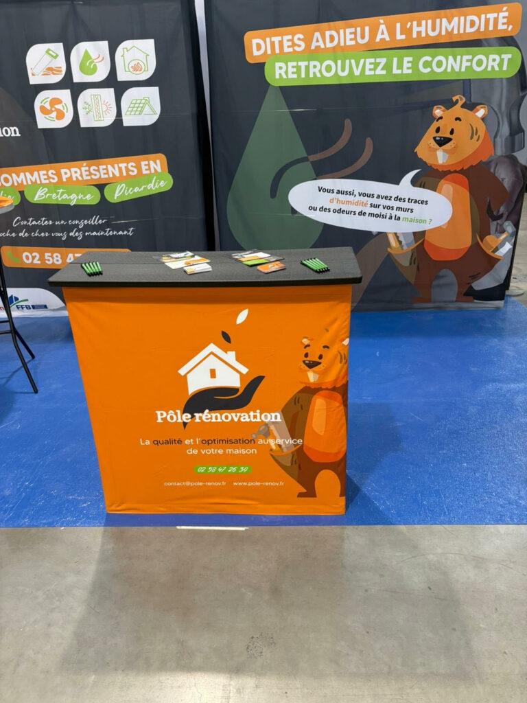 comptoir d'accueil - stand wawapub