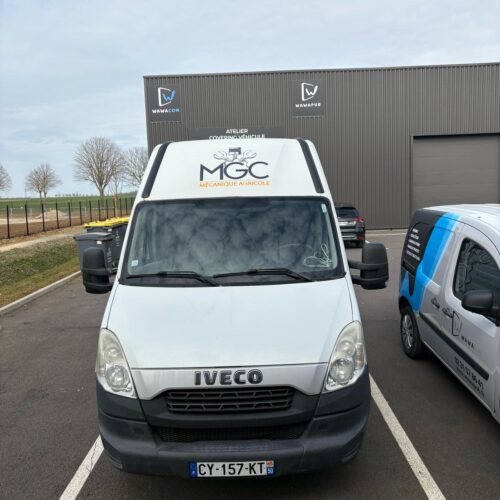 marquage publicitaire iveco