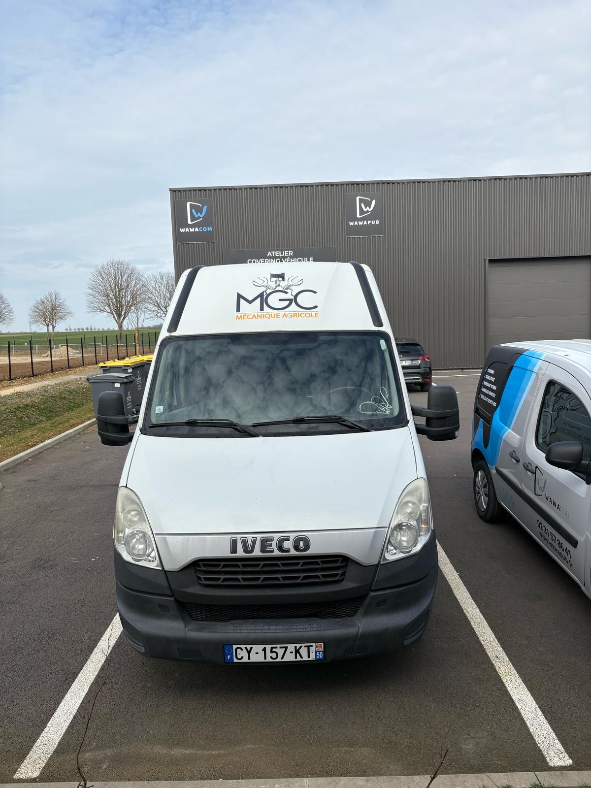 marquage publicitaire iveco