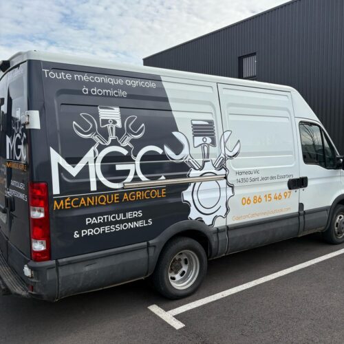 marquage véhicule iveco