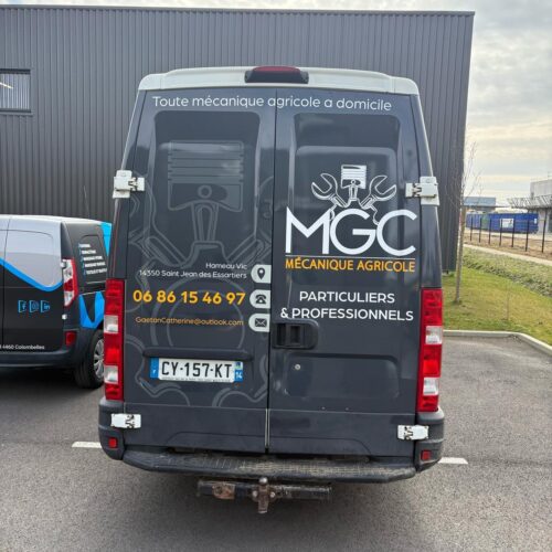 flocage véhicule iveco