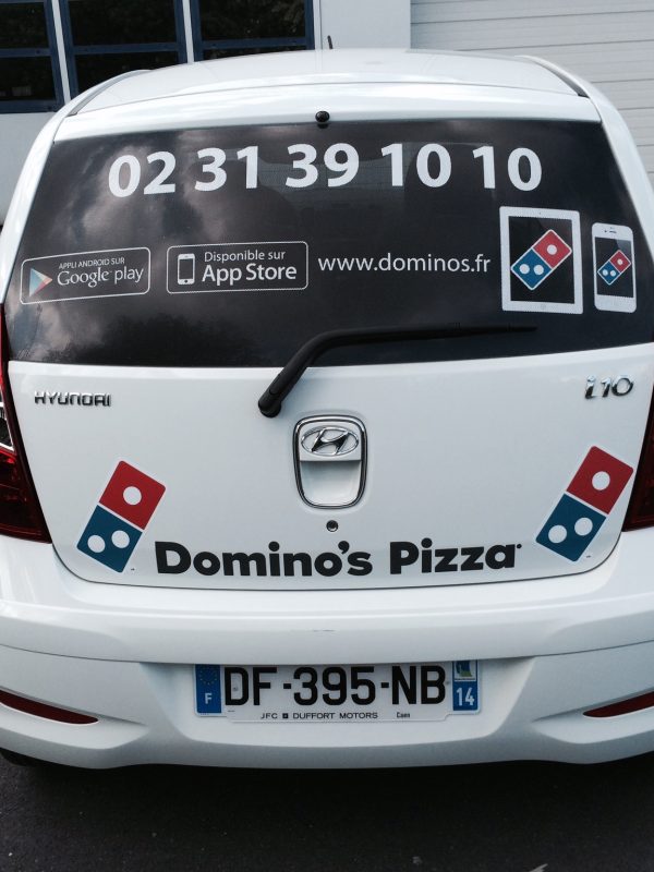 Domino's pizza publicité